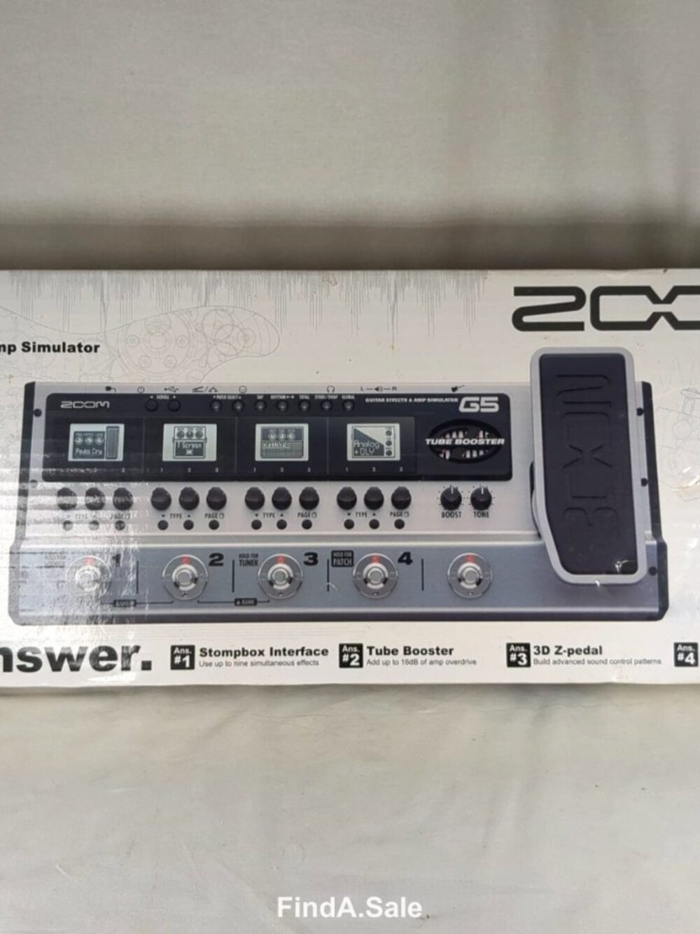 Zoom G5 Guitar Effects & Amp Simulator Pedal